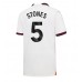Tanie Strój piłkarski Manchester City John Stones #5 Koszulka Wyjazdowej 2023-24 Krótkie Rękawy